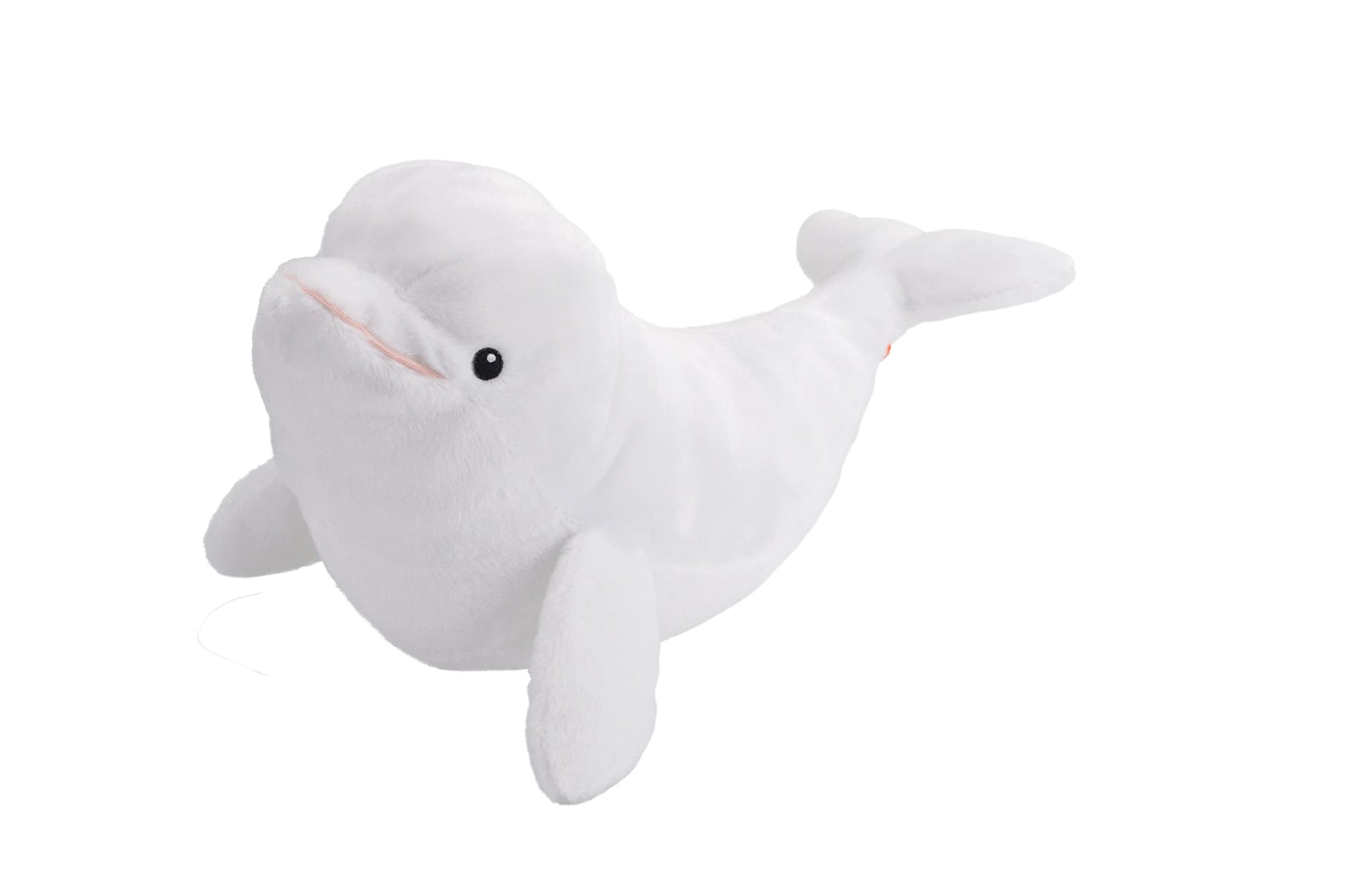Wild Republic Ecokins, Beluga Whale, Stuffed Animal, 12 inches, Gift for Kids, Plush Toy, Made from Spun Recycled Water Bottles,