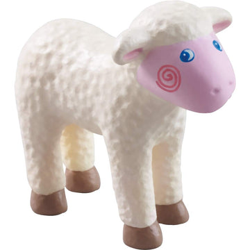 Haba Little Friends Lamb - 2.25' Farm Animal Toy Figure