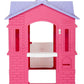 Little Tikes Cape Cottage Playhouse, Large Pink, Indoor/Outdoor, Working Doors/Windows, Model 653612M, for Toddlers 2+ Years