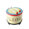 Floor Tom Drum 8 Inch Gathering Club Carnival Colorful Percussion Instrument With 2 Mallets Music Drum For Child Special Christmas Birthday Gift (8 Inch)