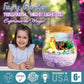 Fairy Garden Light Up Terrarium Kit For Kids I Girls Toys Craft Kits For Kids I Night Light For Kids Crystal Growing Kit I Terrarium Jar Christmas Gifts For Kids I Birthday Gifts For Girls Age 5-12
