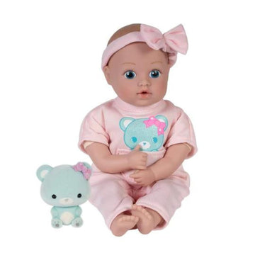 Adora Be Bright Collections - Tots And Friends, 8.5    Baby Doll And Spirit Plush Animal, Made In Sweet Baby Powder Scent And Ma