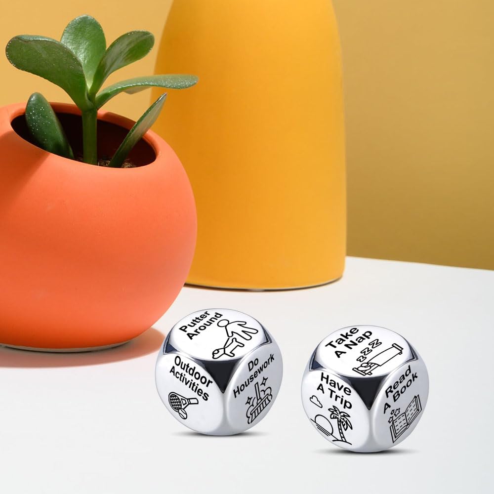 Retirement Gifts For Women Men 2025 Happy Retirement Gift For Woman Funny Retirement Dice Gifts For Men Dad Husband Gag Gifts Fo