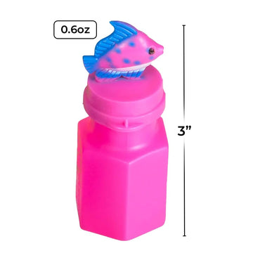 Rhode Island Novelty Tropical Fish Bubble Bottles Set Of 24 Bubbles