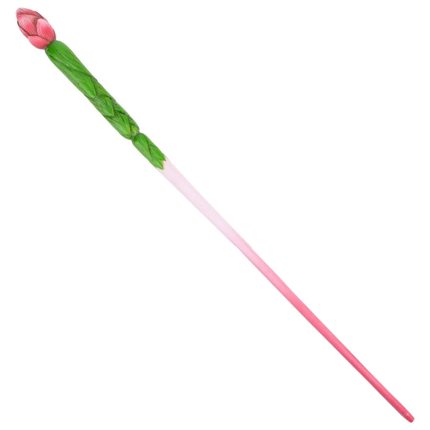 Cottage Garden Hope Flower Bud 13.75 Inch Resin Collectible Witch Wizard Cosplay Magic Wand