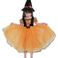 Seasons Children Orange Fancy Fairytale Witch Costume (2-4T)