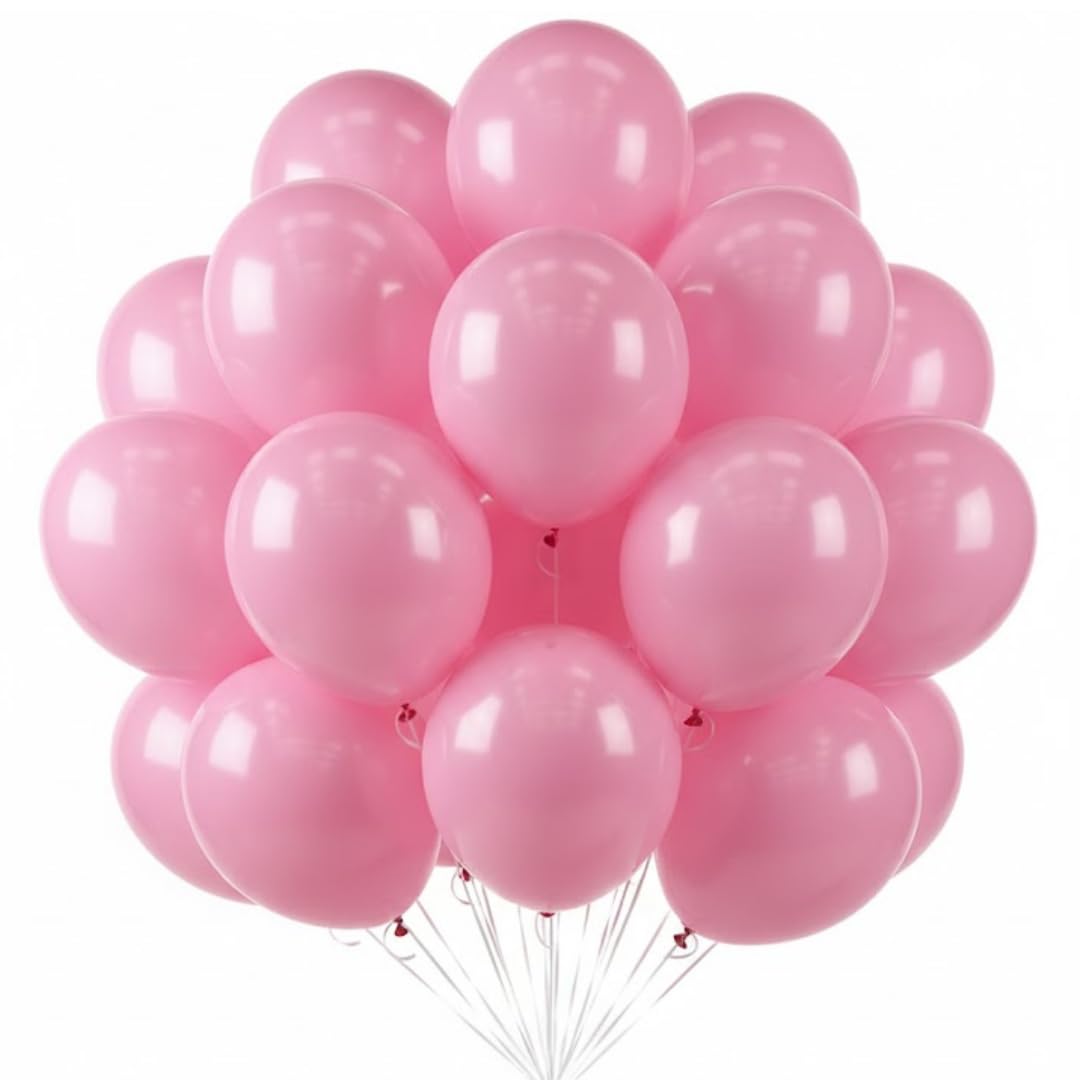 WP WANNA PARTY 8 Pink Latex Balloon 20 Piecect 20 Piece