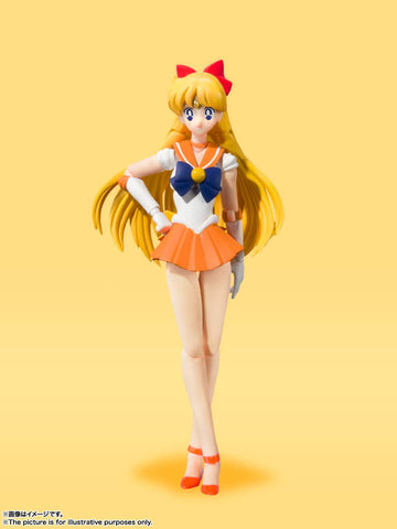 Tamashii Nations - Pretty Guardian Sailor Moon - Sailor Venus -Animation Color Edition-, Bandai Spirits S.H.Figuarts Action Figure
