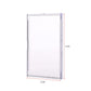 Tpoael Cards Sleeves Top Loaders 10 Hard Acrylic Card Protector Clear Card Brick + 2 Display Stand Fit For Trading Cards,Standard Sports Cards,Baseball Card Holder Cases Collectibles White