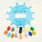 Mexican Train Center Piece With Accessories, (Up To 12 Players) By Chh