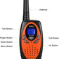 Virill Walkie Talkies 4 Pack Two Way Radios 22 Channels Vox Scan Long Distance Range With Backlit Lcd Scree For Indoor Outdoor Camping Hiking And Adventure(Orange)