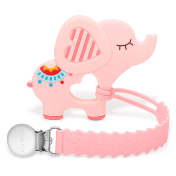 Misslili Teething Toys For Babies 0-6 6-12 Months Baby Teethers With Clip Silicone Baby Teether Toys For Boys And Girls Infant T