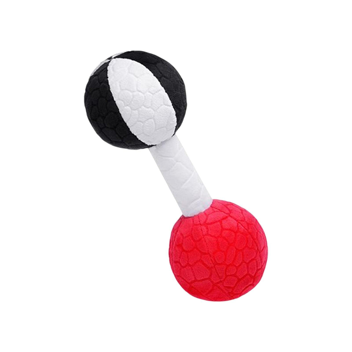 Loom Tree Sensory Hand Barbell Soft Early Development For Present Gift Newborn Boys Black | Toys For Baby | Developmental Baby T