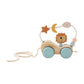 Atorse Baby Pull Along Toy Montessori Toy For 1 2 3 4 Years Old Boys Girls Children Little Lion Car|Baby|Toys For Baby|Developme