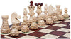Wooden Chess Pieces Embassy- Felted, Weighted, Nice Looking - Chessmen Only
