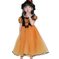 Seasons Children Orange Fancy Fairytale Witch Costume (2-4T)