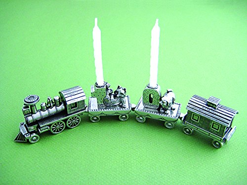 Danforth Birthday Train Engine - Handcrafted Pewter Birthday Party Decorations - 1 1/2'' Tall By 2 1/2'' Wide, Made In Usa