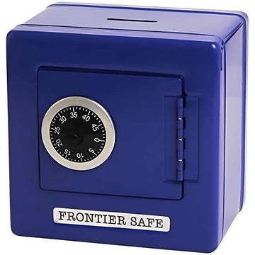 Fun Express Metal Frontier Safe Bank With Combination Lock - 1 Assorted Color