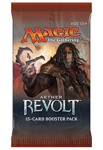 Magic The Gathering: Mtg Aether Revolt Aer Prerelease Pack (Pre-Pelease Promo + 6 Boosters + D20 Spindown Counter)