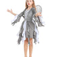 Seasons Girls Fallen Angel Costume Includes Glitter Halo,Dress And Wings (L(10-12))