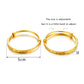 Ethlyn 2Pcs/Lot 18K Gold Plated Stars Kids Lucky Bangles &Bracelets Birthday Present For Boys And Girls