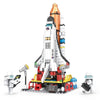 Magicwand Space Shuttle Rocket Launch Toy Building Block Educational Construction Learning Blocks Set For Kids[404 Pcs][Multi-Co