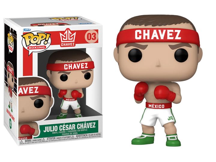 Funko Boxing + Protector: Pop! Sports Vinyl Figure (Bundled With Toybop Box Protector Collector Case) (Julio C  Sar Ch  Vez)