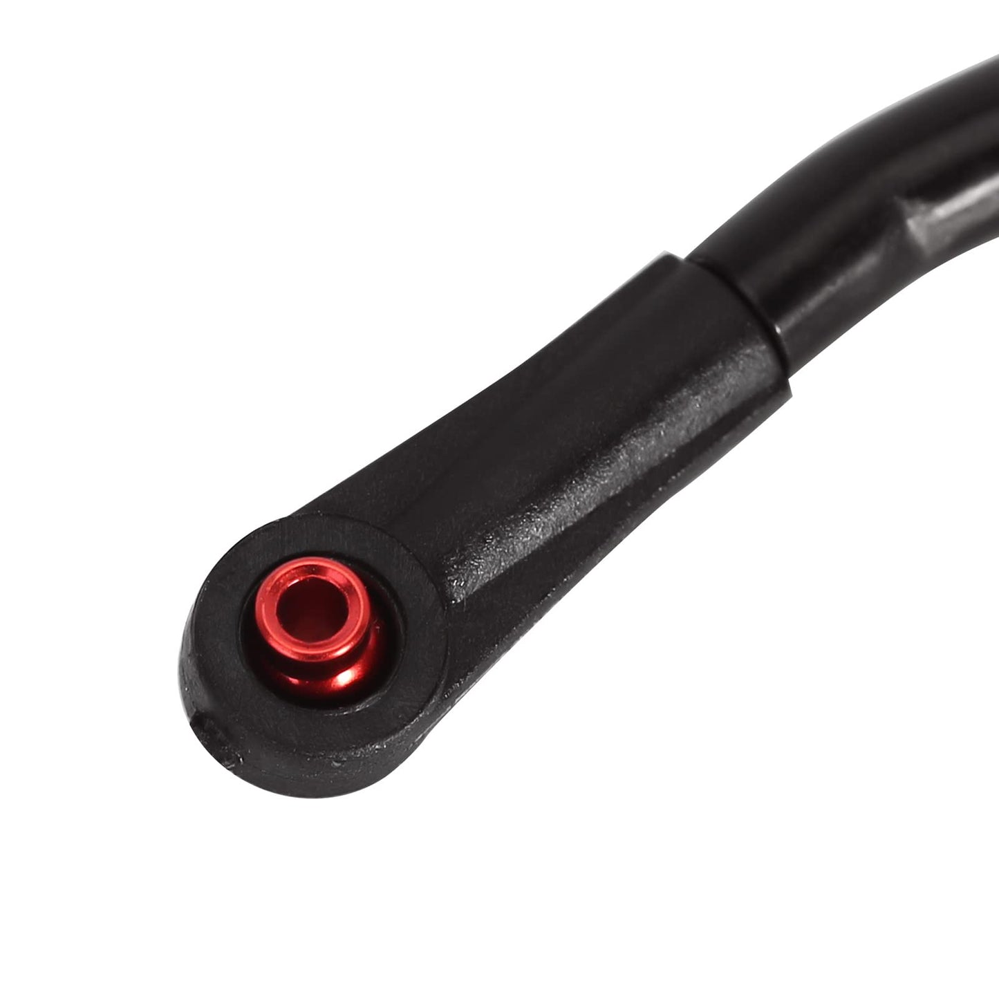 INJORA Steering Link Stainless Steel with Plastic Rod Ends for 1/24 RC Crawler Car Axial SCX24 C10 Deadbolt JLU Gladiator Bronco