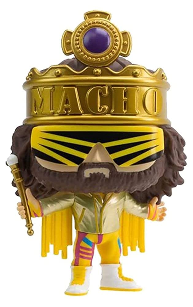 Wwe King Macho Man Metallic Pop! Vinyl Figure - Entertainment Earth Exclusive