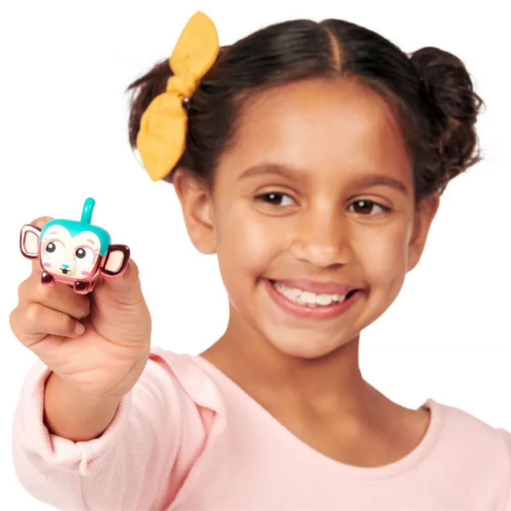 Little Live Pets - Squirkies: 3 Pack: Metallic Cheeky Pop Monkey | Interactive Fidget Toys, Feature, Click, Flick, Tangle, 30+ To Collect, Multiple Fidget Points, For Kids Ages 5+.