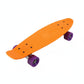 SNAPPSY Penny Board Colorful Skateboard Lightweight 27 Inch Cruiser Skateboard for Beginners, Outdoor, Travel Orange