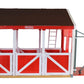 Breyer Freedom Series (Classics) Spring Creek Horse Stable Set | 15'' X 9.5'' X 12'' | 1:12 Scale | Red And White | Model #698