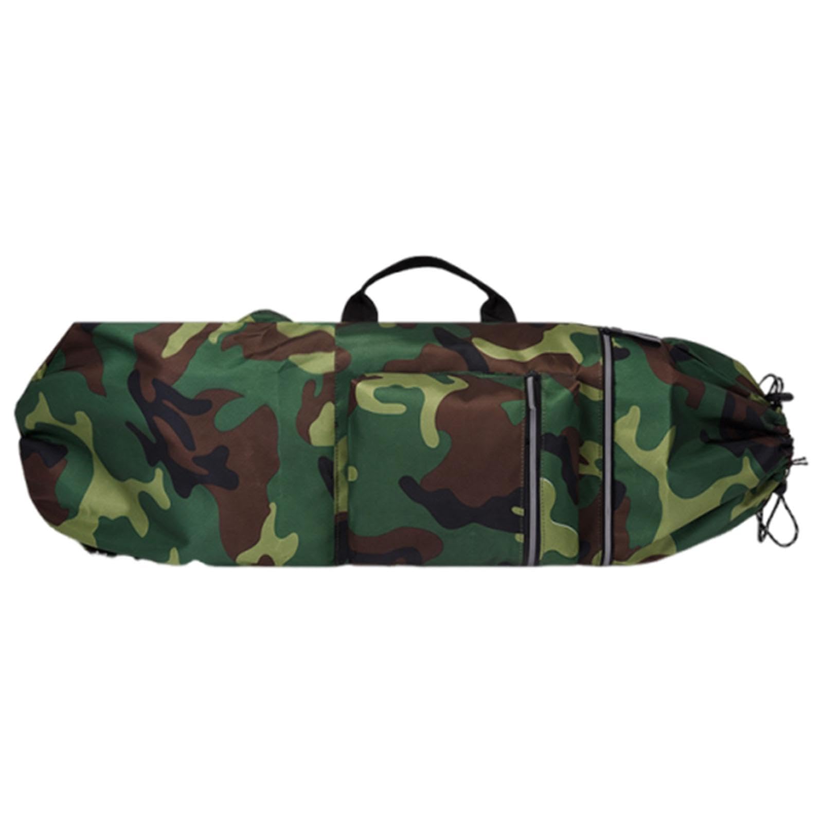 MERISHOPPLongboard Carry Case Deck Organizer Electric Skate Board Skateboard Backpack Green 110cmx32cm|Sporting Goods | Outdoor 