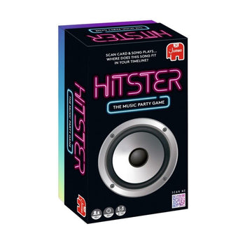 Jumbo Hitster - The Music Party Card Game, Fun Music Quiz Card Game, 2-10 Players - 300 Plus Iconic Music Hits - Great For Adult And Family Game Nights (Us Edition)