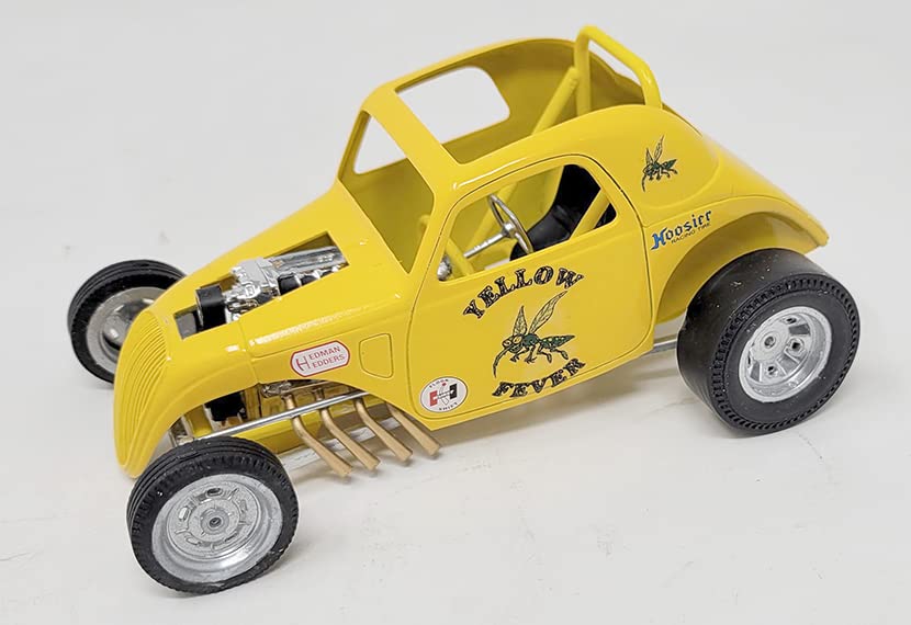 Atlantis Keeler's Kustoms Yellow Fever Competition Coupe 1/25 Made in The USA