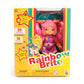 Rainbow Brite 5.5-Inch Tickled Pink Poseable Fashion Doll With 4 Surprise Reveal Accessories