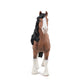 Papo 51571- Figure - Clydesdale Horse, Multicolor