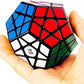 Bokefenuo Qy Megaminx 3X3 Cube Sculpted Black Qy Qiheng Pentagonal Dodecahedron Speed Puzzle Cube Toys For Kids