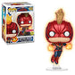 Pop! Funko Marvel Captain Marvel - Glow In The Dark Flying Captain Marvel (Target Exclusive) #433