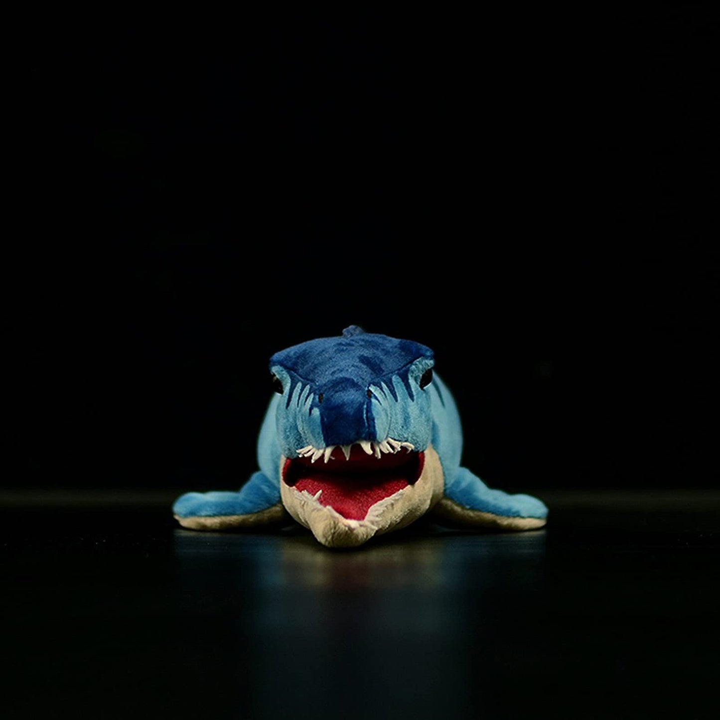 Simulation Mosasaurus Dinosaur Stuffed Plush Toy -Cute Soft Lifelike Mosasaurus Figurines Model Toy, Real Life Dinosaur Stuffed Animal Toys, Educational Gifts For Kids Boys Girls,18 Inches