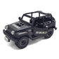 Toysvill SWAT Military Police Building Block Set for Kids | SUV + Soldiers Minifigures (22 PCS) with  and Accessories Gift