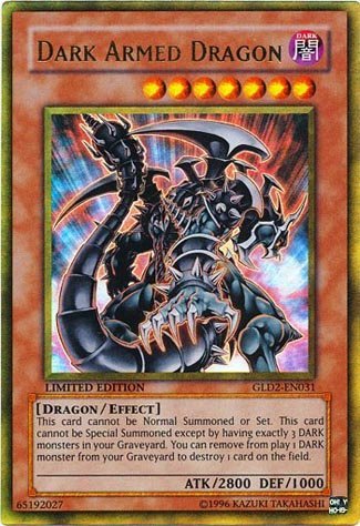 Yu-Gi-Oh! - Dark Armed Dragon (Gld2-En031) - Gold Series 2 - Limited Edition - Rare