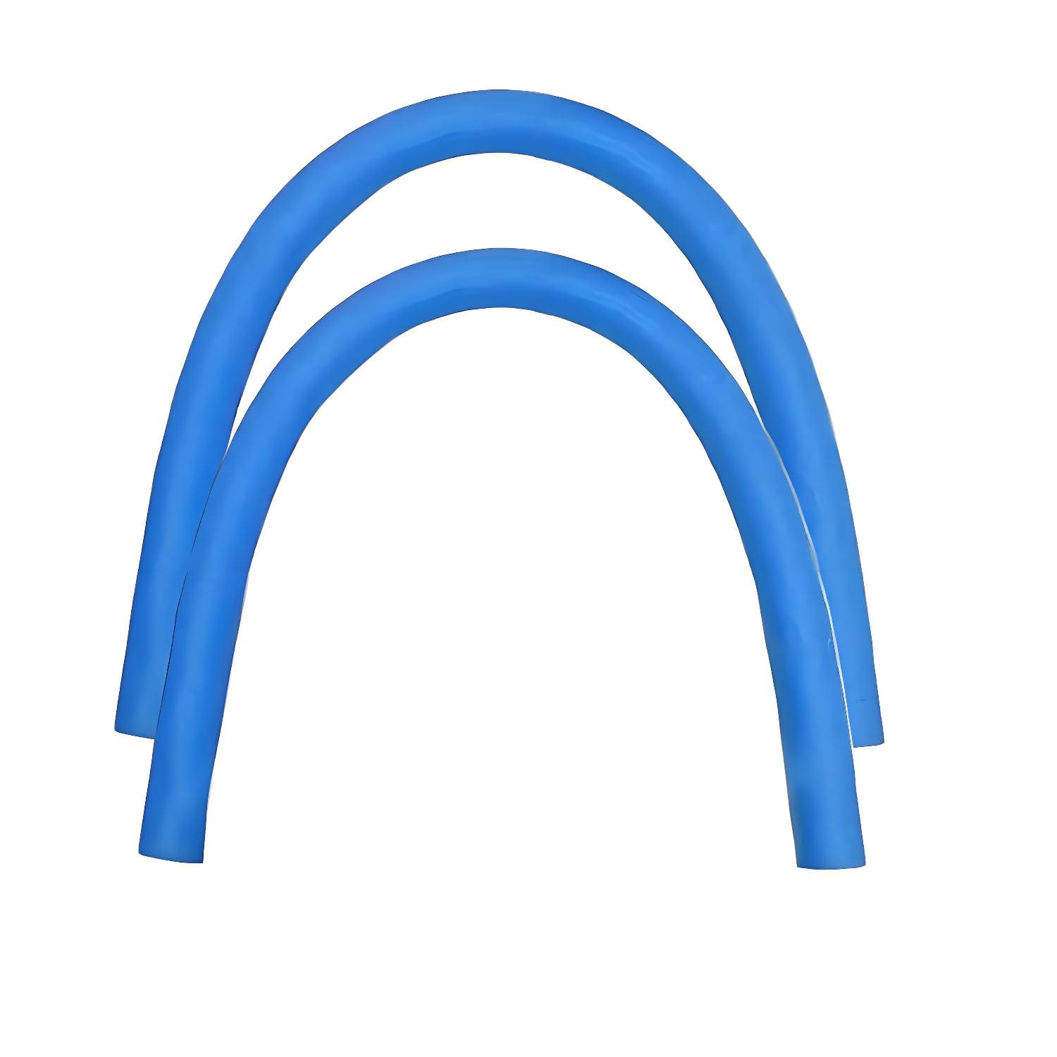 2 Pack Adult Pool Noodles - Colorful Foam Float Sticks for Swimming - 59.1'' x2.3 in (Blue)