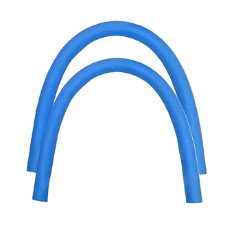 2 Pack Adult Pool Noodles - Colorful Foam Float Sticks for Swimming - 59.1'' x2.3 in (Blue)