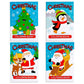 FAVONIR 12 Set Christmas Party Favor Stuffers Holiday Characters Themed 12 7    Coloring Books And 12 Pack Crayons. Goody Bag Ha