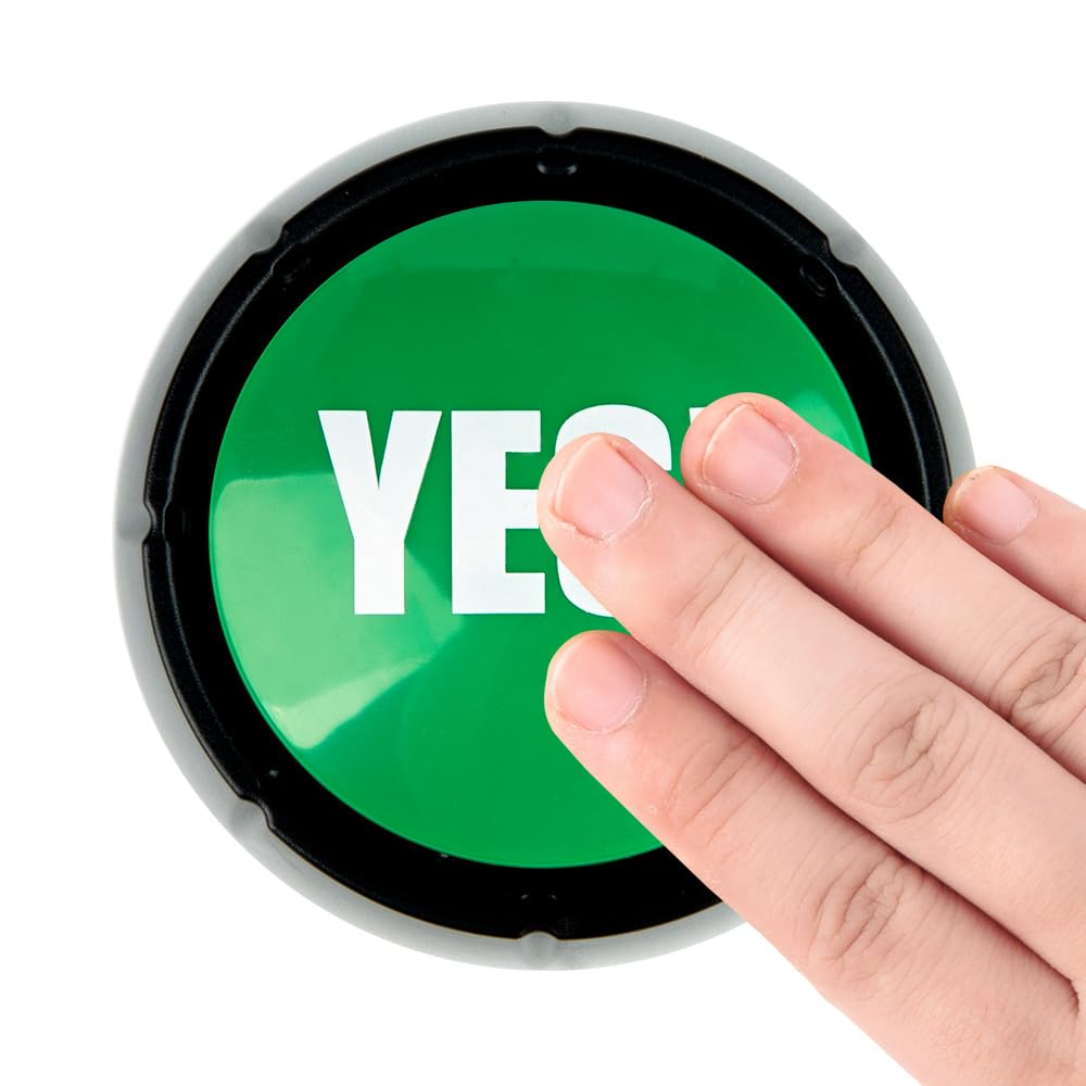 Mealivos Talking Button,Button-Complete Red/Black (Green Black Y)