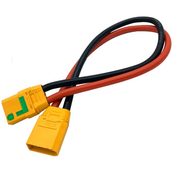 XT90-S Anti-Spark Female to XT90 Male Plug Extension Wire Cable Lead Silicone Wire 10AWG 30CM for Aircraft Model