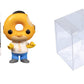 Funko Pop! The Simpsons Donut Head Homer 4" Special Edition Exclusive - Plastic, Model 1033, Bundled with Pop Protector