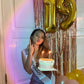 40 Inch Big Gold 9 Balloon Number, Jumbo Giant Happy 9Th 19 29 39 49 99 Birthday Party Decorations, Large Nine Mylar Foil Annive