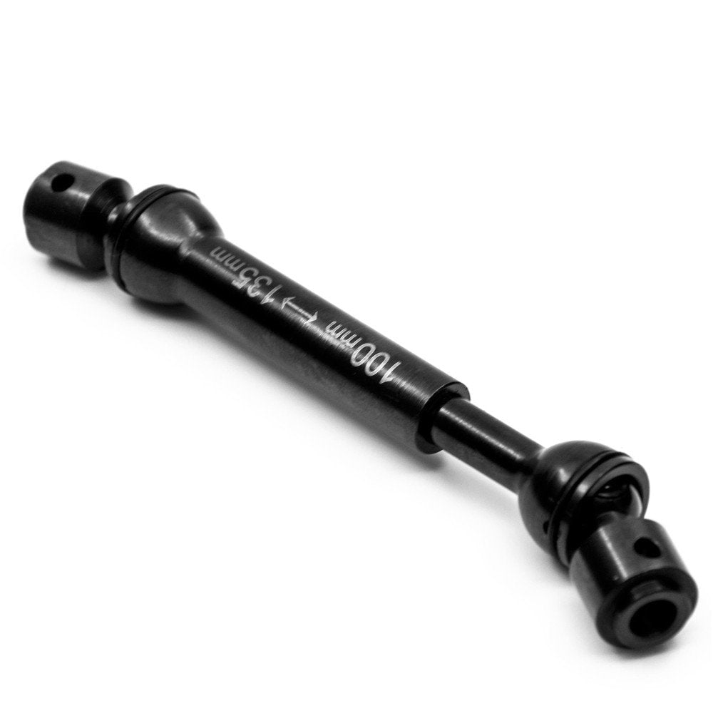 2 Pcs Steel 100MM-135MM Drive Shafts for 1/10 Axial Wraith/SCX10/Dingo/D90 RC Crawler Car (100MM-135MM)